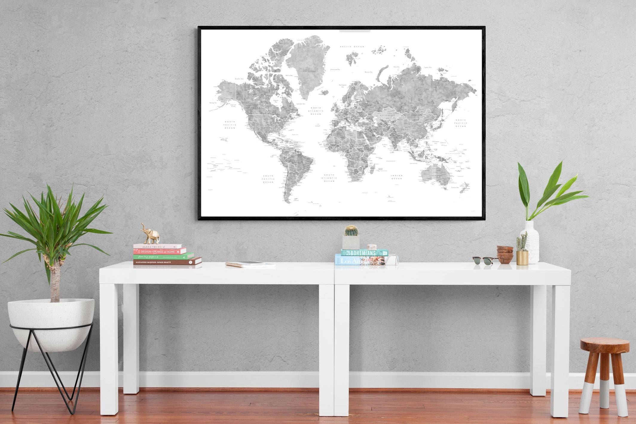 Pixalot Detailed World (Grey)