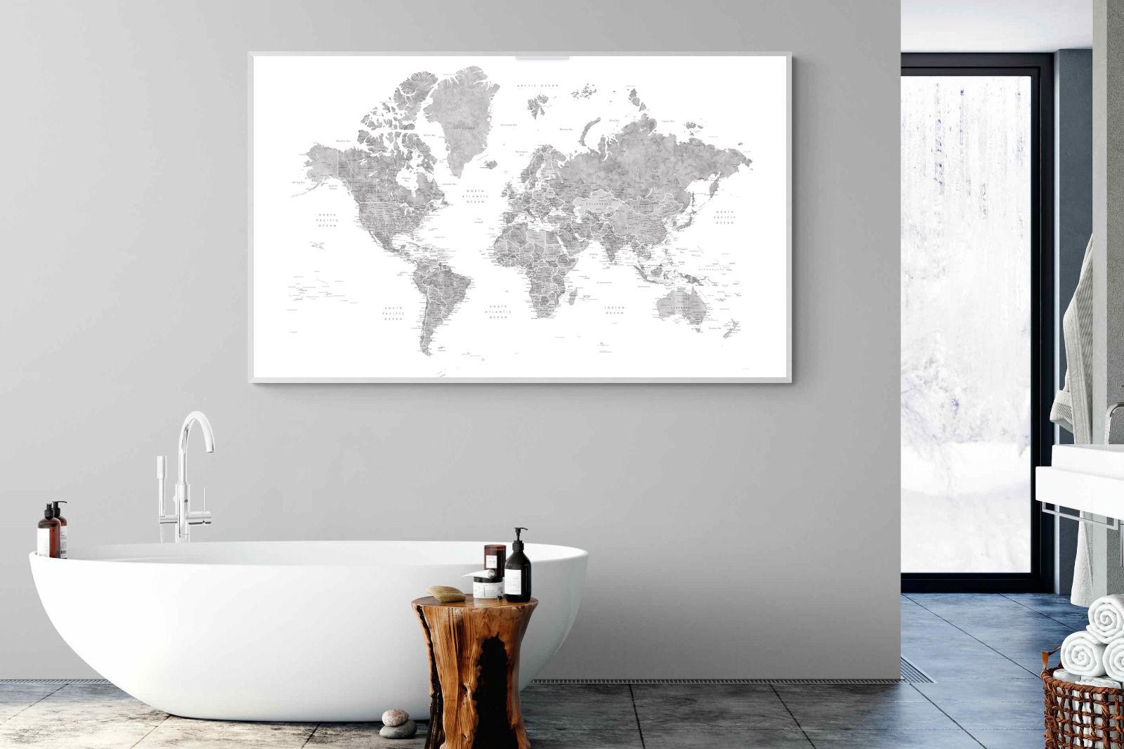 Pixalot Detailed World (Grey)