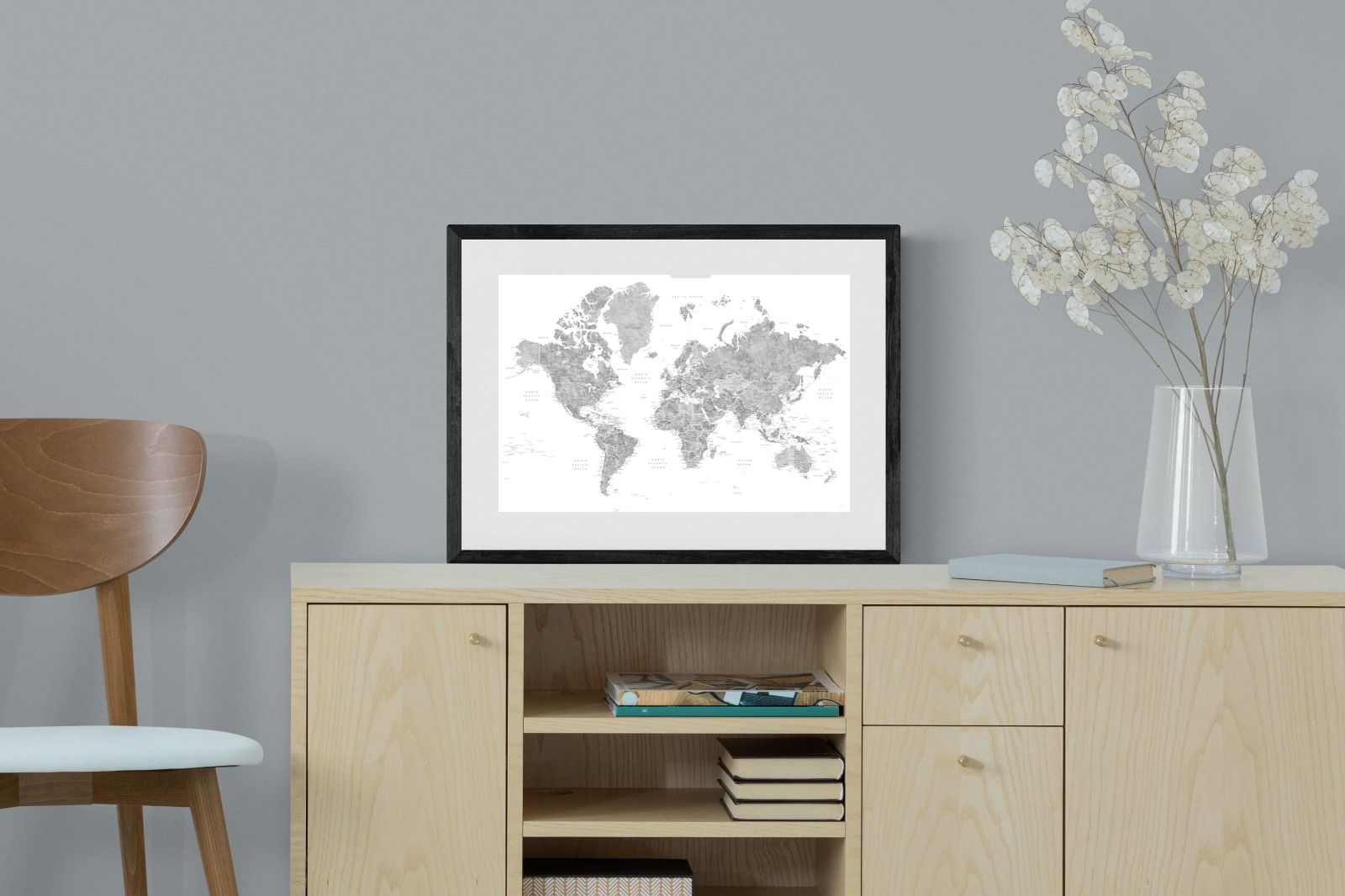 Pixalot Detailed World (Grey)