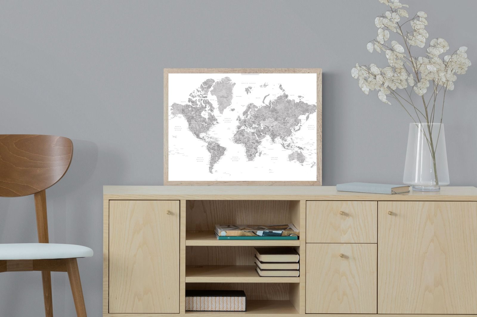 Pixalot Detailed World (Grey)