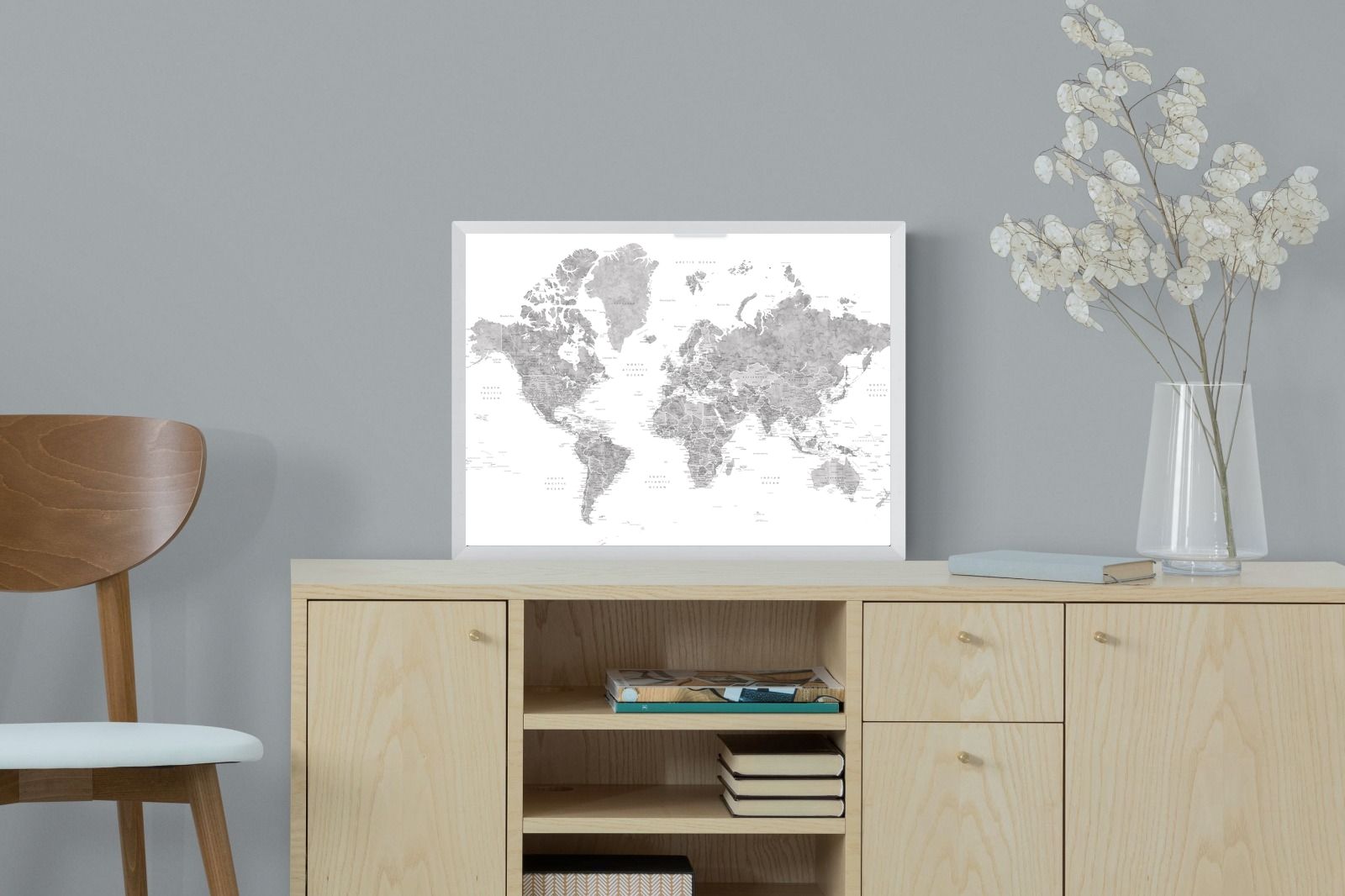 Pixalot Detailed World (Grey)