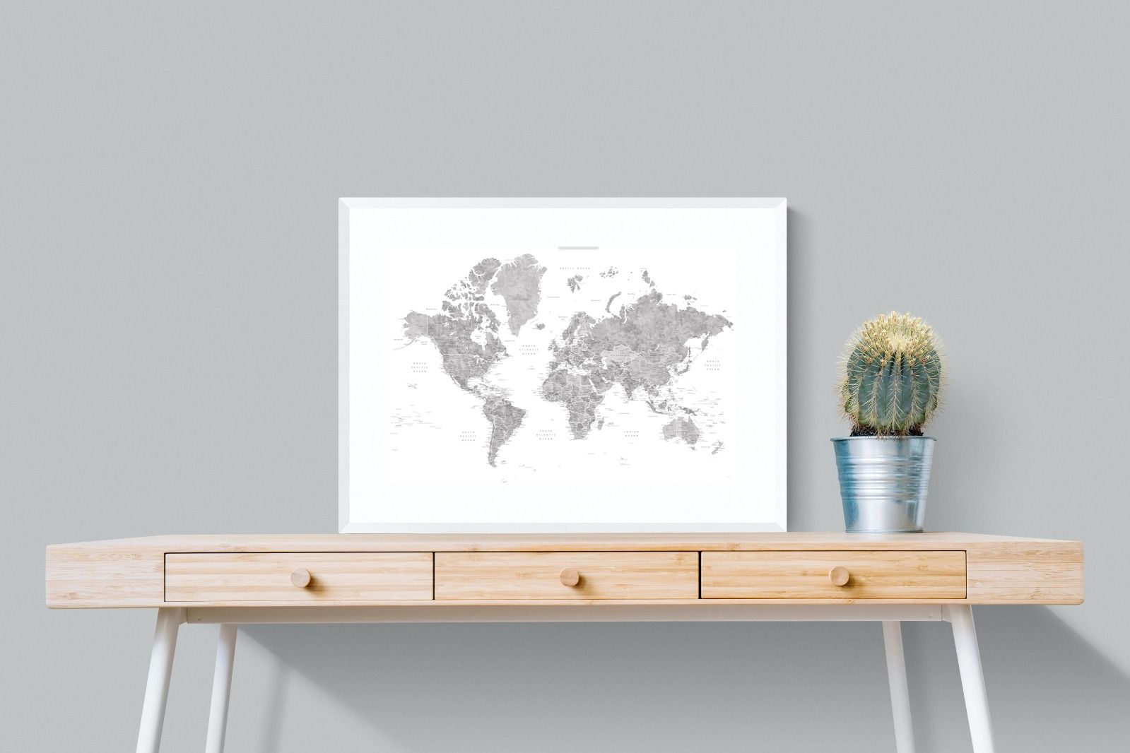 Pixalot Detailed World (Grey)