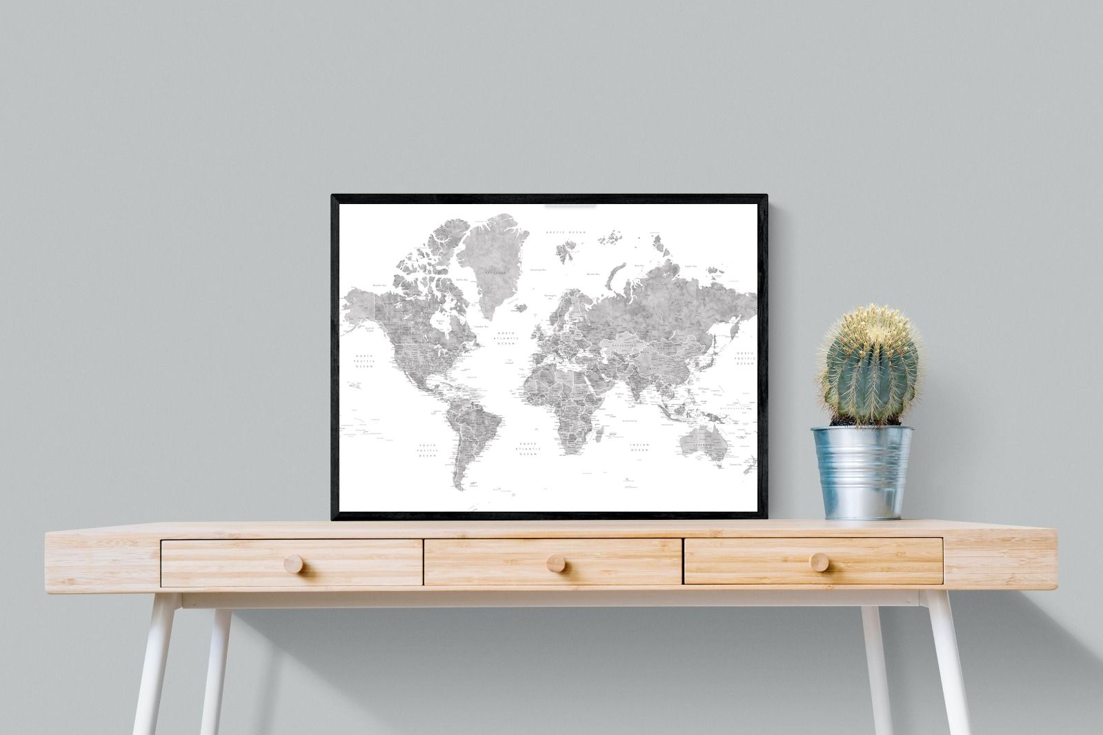 Pixalot Detailed World (Grey)