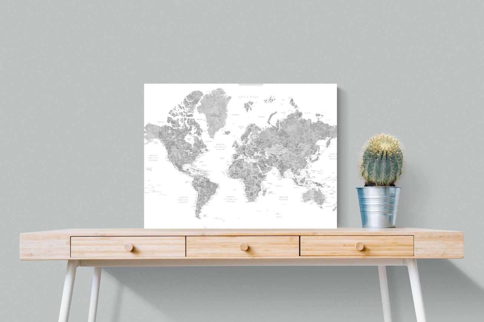 Pixalot Detailed World (Grey)