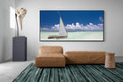 Pixalot Dhow on Blue