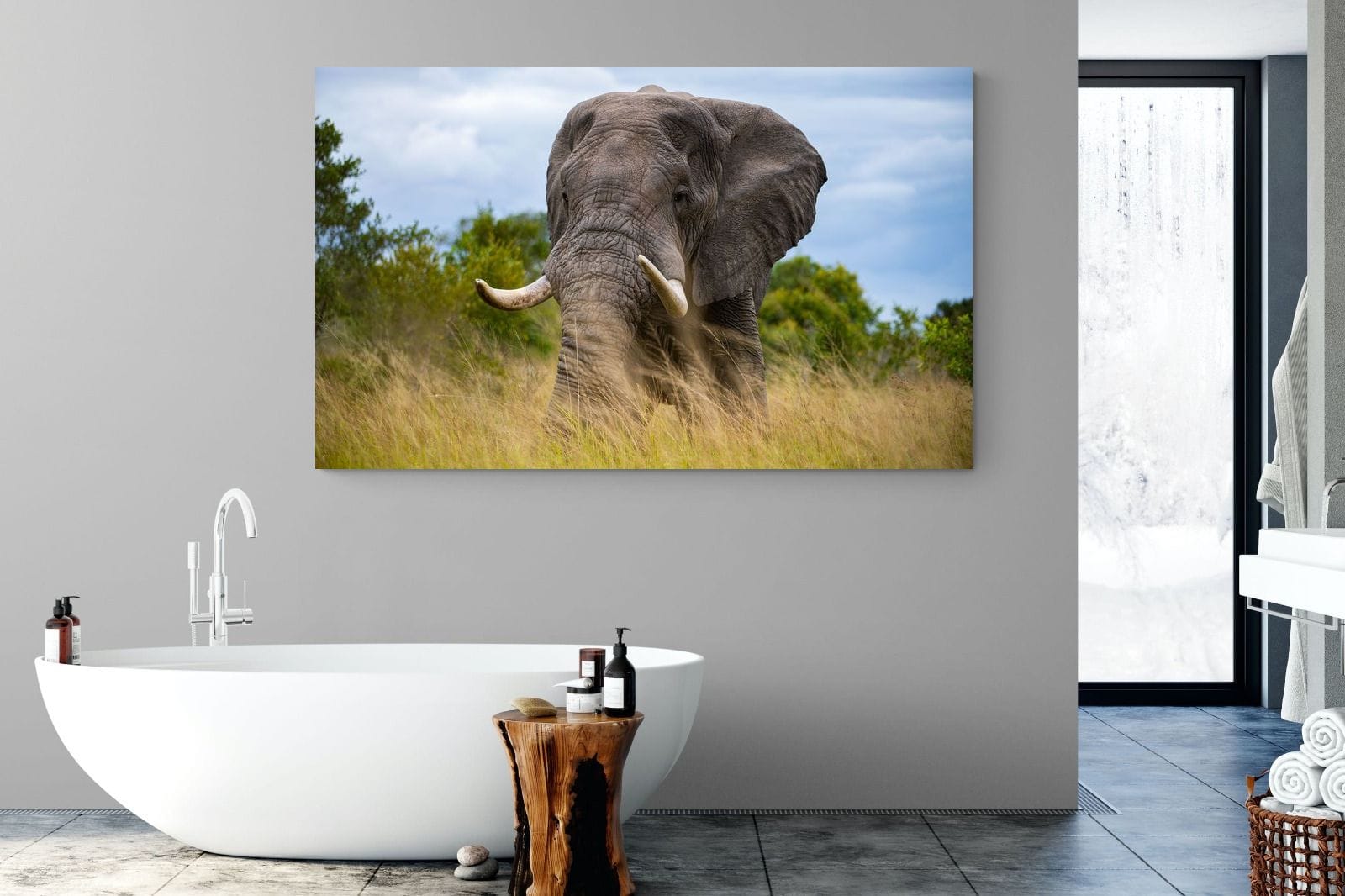 Emerge-Wall_Art-180 x 110cm-Mounted Canvas-No Frame-Pixalot