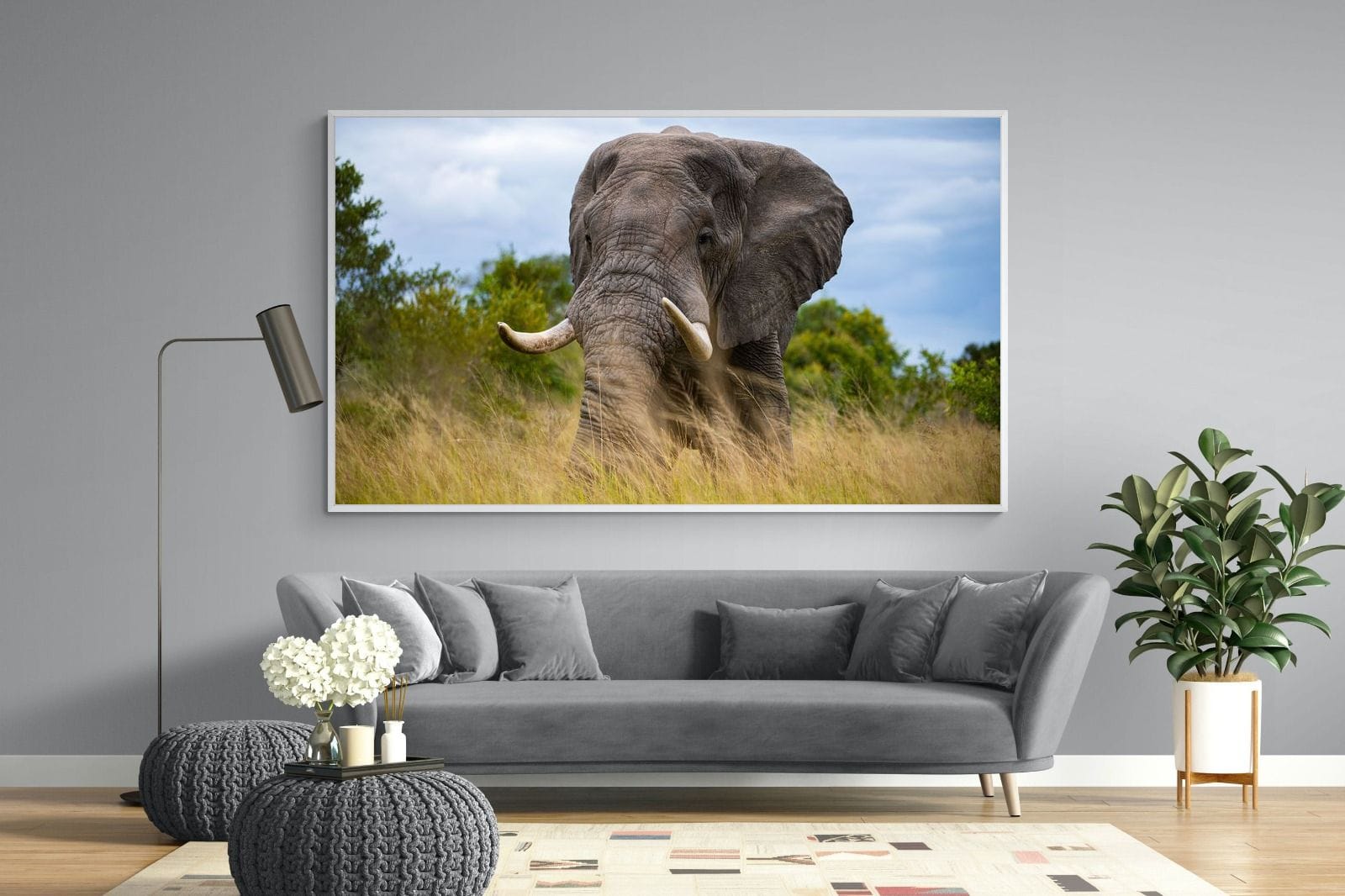 Emerge-Wall_Art-220 x 130cm-Mounted Canvas-White-Pixalot