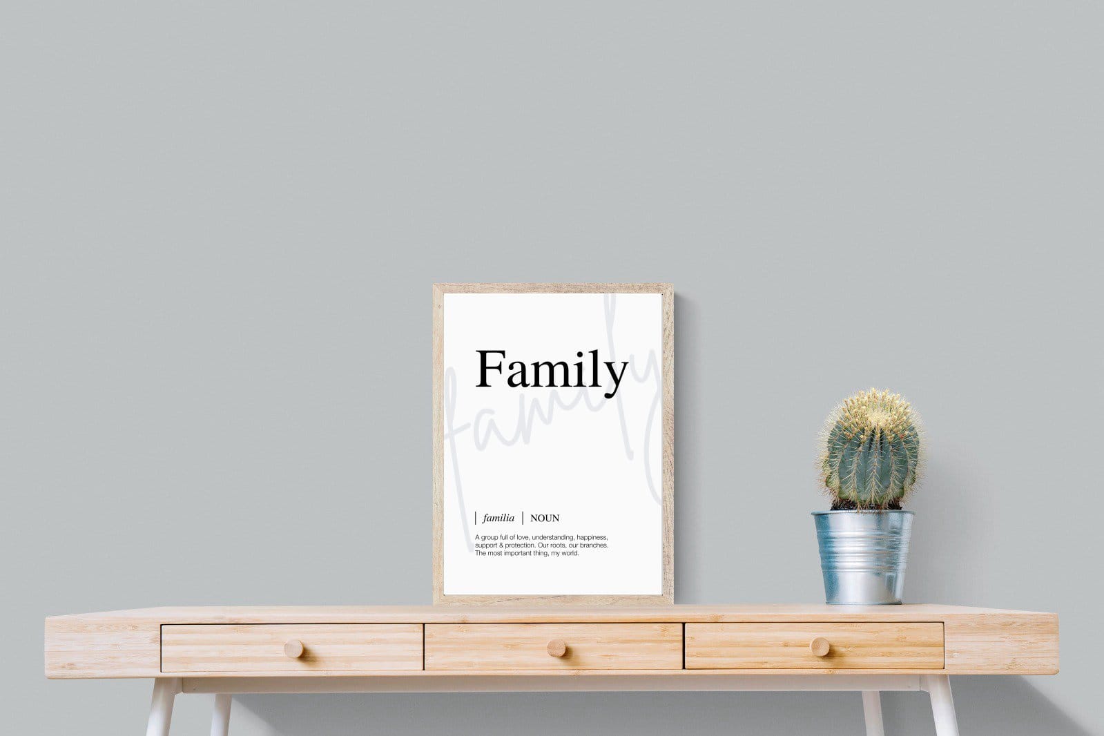 Familia-Wall_Art-45 x 60cm-Mounted Canvas-Wood-Pixalot