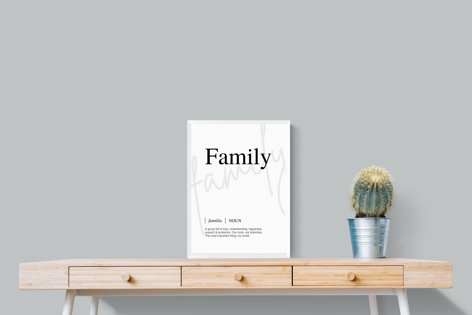 Familia-Wall_Art-45 x 60cm-Mounted Canvas-White-Pixalot