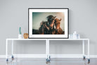 Family Portrait-Wall_Art-120 x 90cm-Framed Print-Black-Pixalot