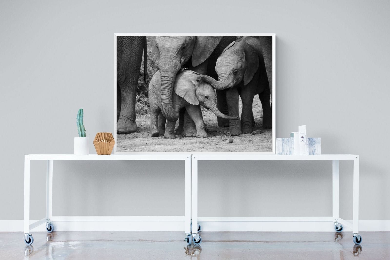 Family Ties-Wall_Art-120 x 90cm-Mounted Canvas-White-Pixalot