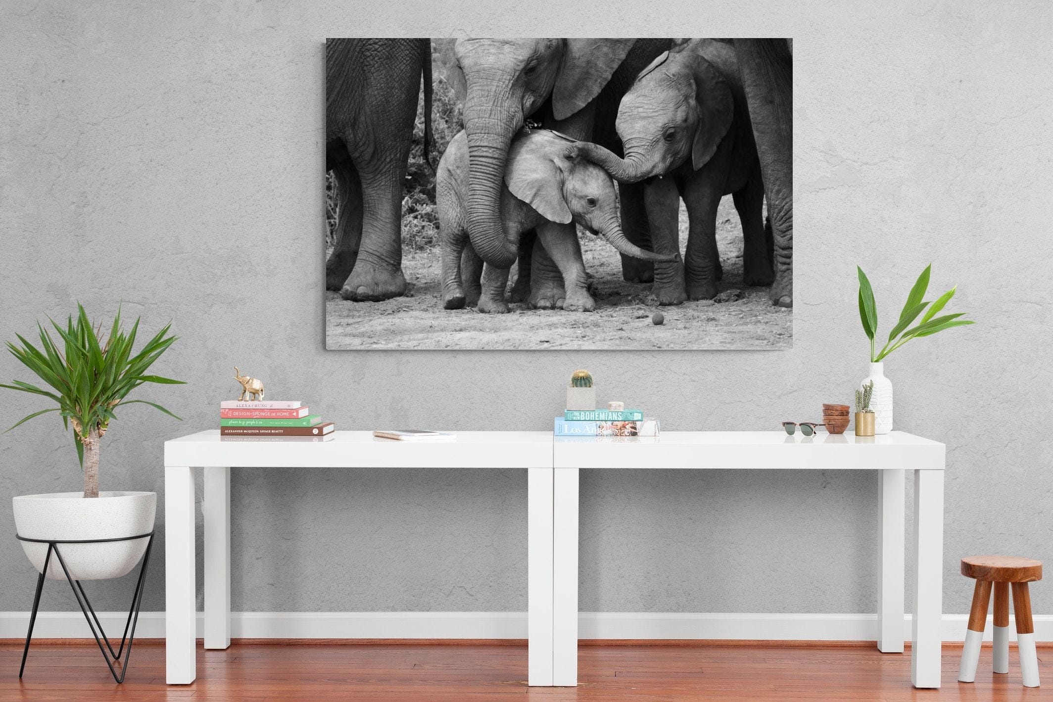 Family Ties-Wall_Art-150 x 100cm-Mounted Canvas-No Frame-Pixalot