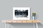 Fluttering Angels-Wall_Art-80 x 60cm-Framed Print-White-Pixalot