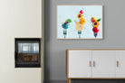 Fruit Salad-Wall_Art-100 x 75cm-Mounted Canvas-Wood-Pixalot