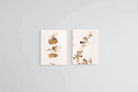 Golden Eucalyptus Set-Wall_Art-45 x 60cm (x2)-Mounted Canvas-No Frame-Pixalot