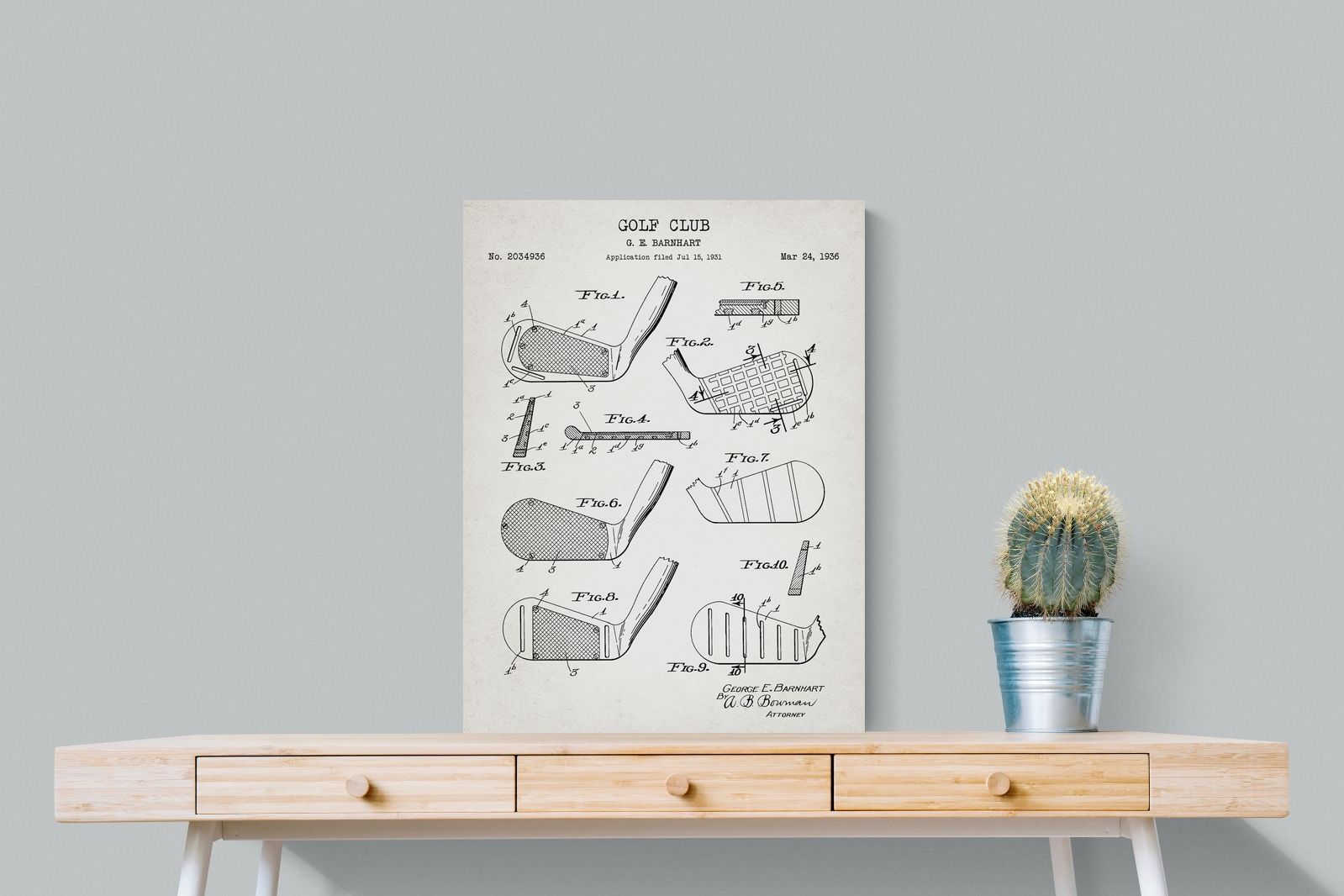 Pixalot Golf Club Patent