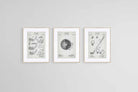 Golf Patents Set-Wall_Art-45 x 60cm (x3)-Framed Print-Wood-Pixalot