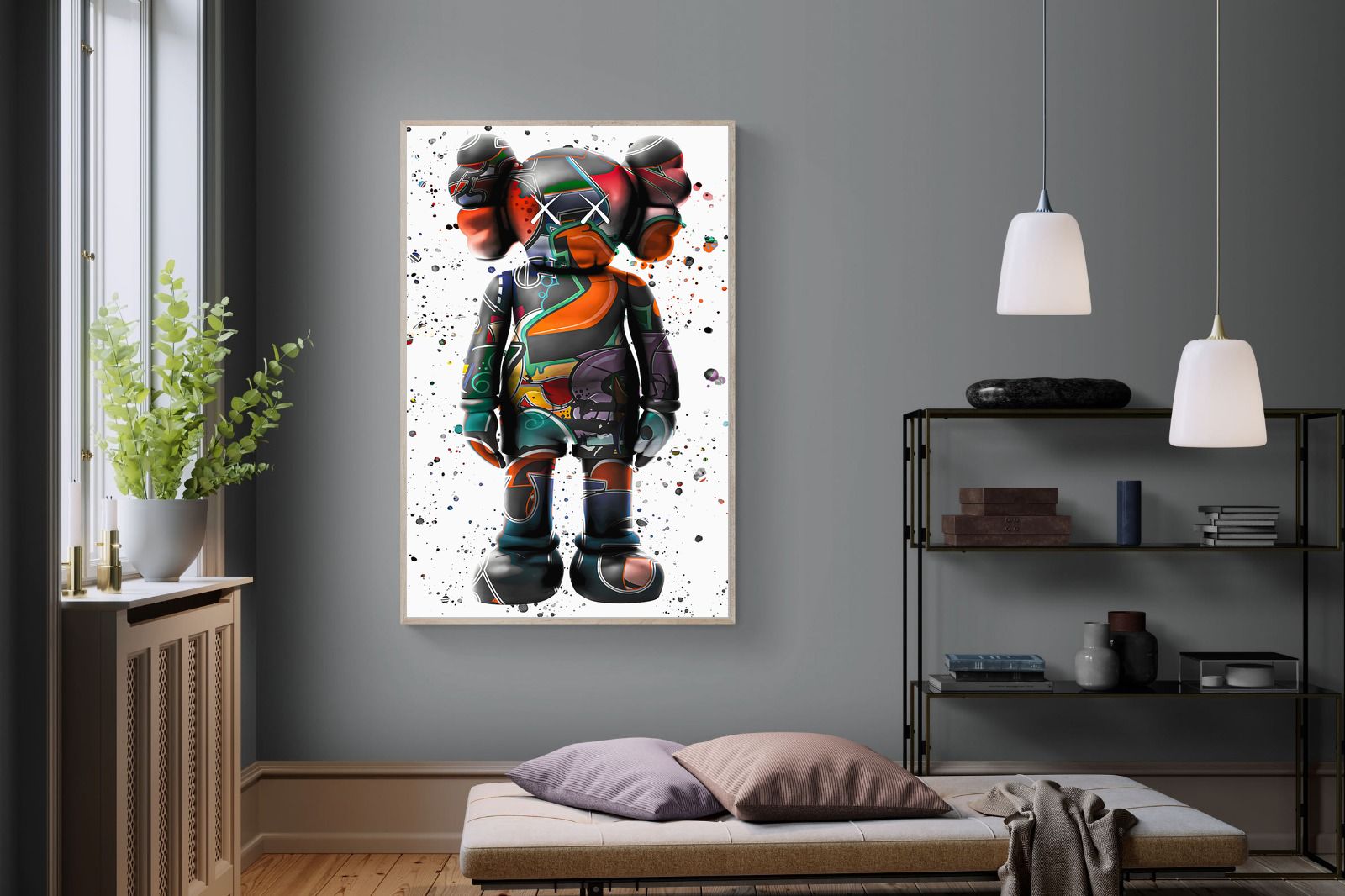 Pixalot Graffiti KAWS