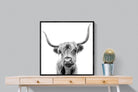 Hairy-Wall_Art-80 x 80cm-Mounted Canvas-Black-Pixalot