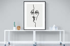 Her-Wall_Art-90 x 120cm-Framed Print-Black-Pixalot