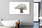 High Key Baobab-Wall_Art-180 x 110cm-Mounted Canvas-White-Pixalot
