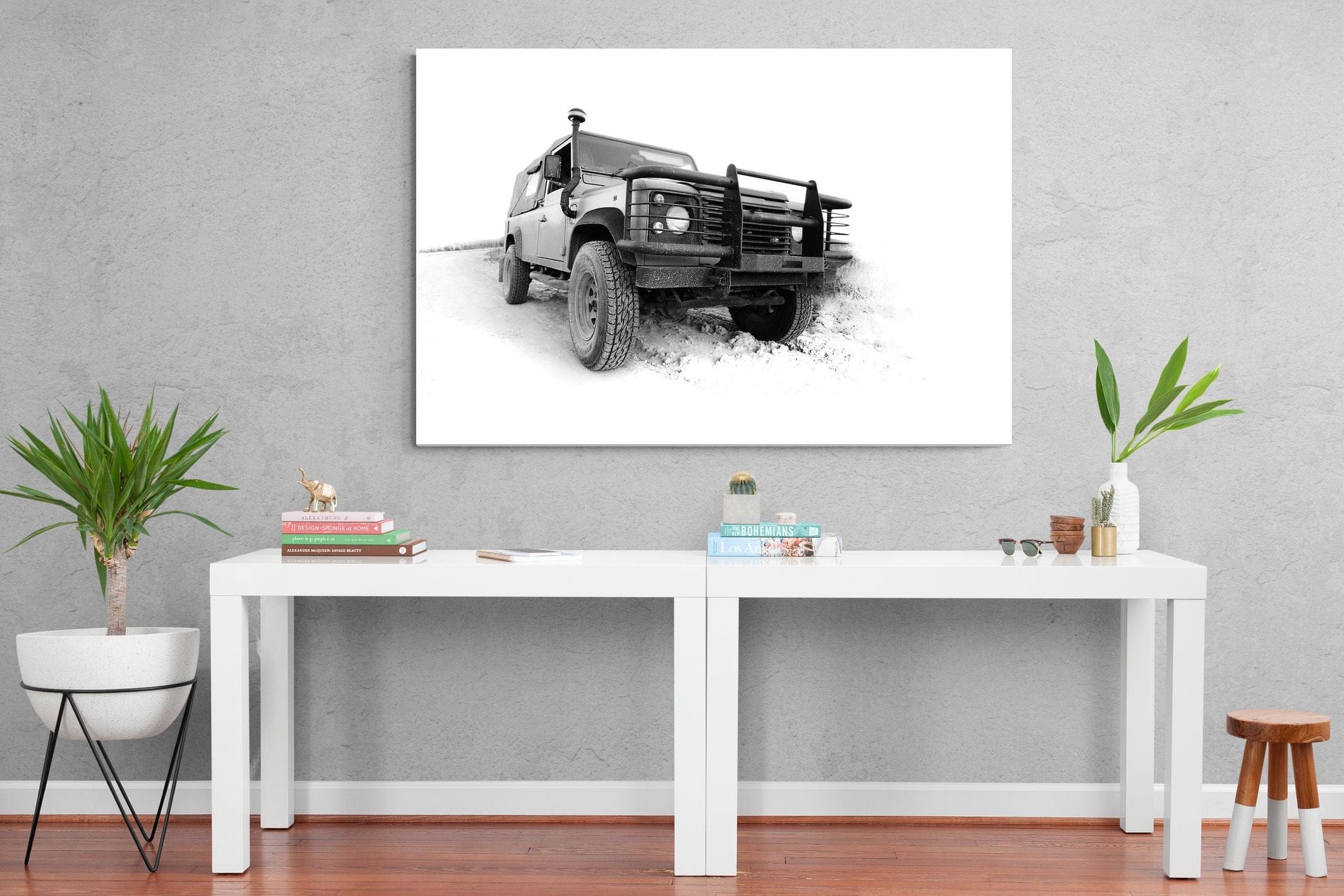 High Key Landy-Wall_Art-150 x 100cm-Mounted Canvas-No Frame-Pixalot