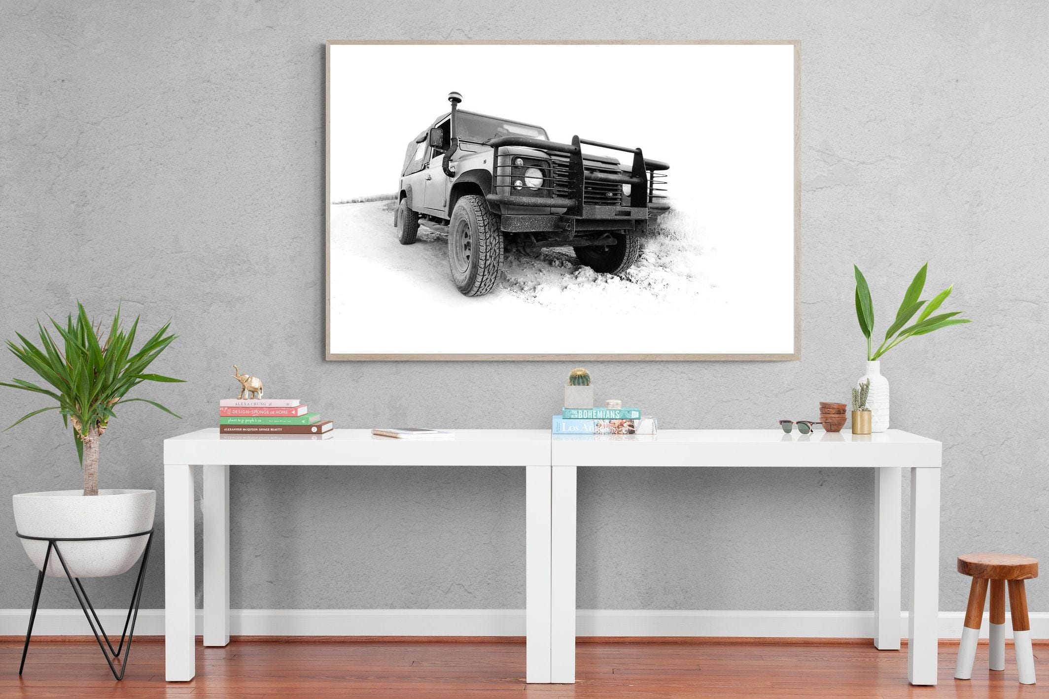 High Key Landy-Wall_Art-150 x 100cm-Mounted Canvas-Wood-Pixalot