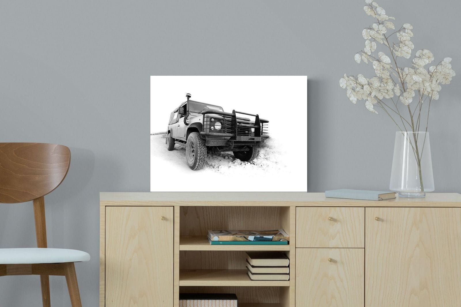 High Key Landy-Wall_Art-60 x 45cm-Mounted Canvas-No Frame-Pixalot