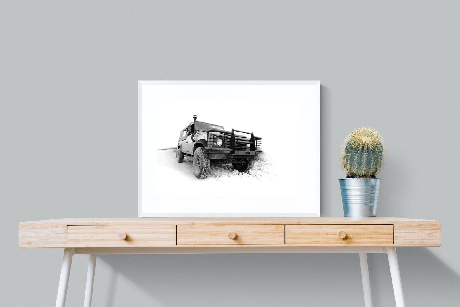 High Key Landy-Wall_Art-80 x 60cm-Framed Print-White-Pixalot