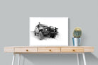 High Key Landy-Wall_Art-80 x 60cm-Mounted Canvas-White-Pixalot
