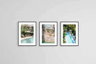 High Society Set-Wall_Art-45 x 60cm (x3)-Framed Print-Black-Pixalot