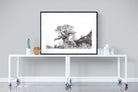Hillside Baobab-Wall_Art-120 x 90cm-Framed Print-Black-Pixalot