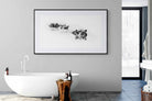 Hippo Trio-Wall_Art-180 x 110cm-Framed Print-Black-Pixalot