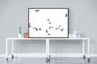 In Flight-Wall_Art-120 x 90cm-Mounted Canvas-Black-Pixalot