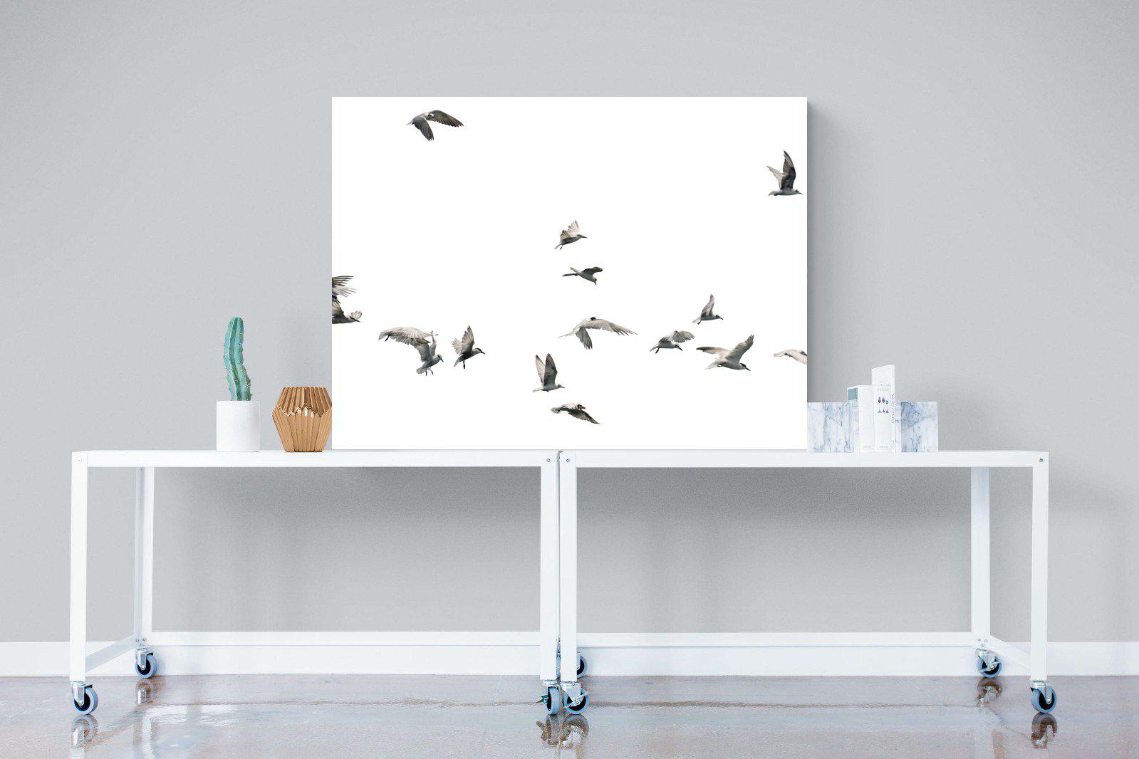 In Flight-Wall_Art-120 x 90cm-Mounted Canvas-No Frame-Pixalot