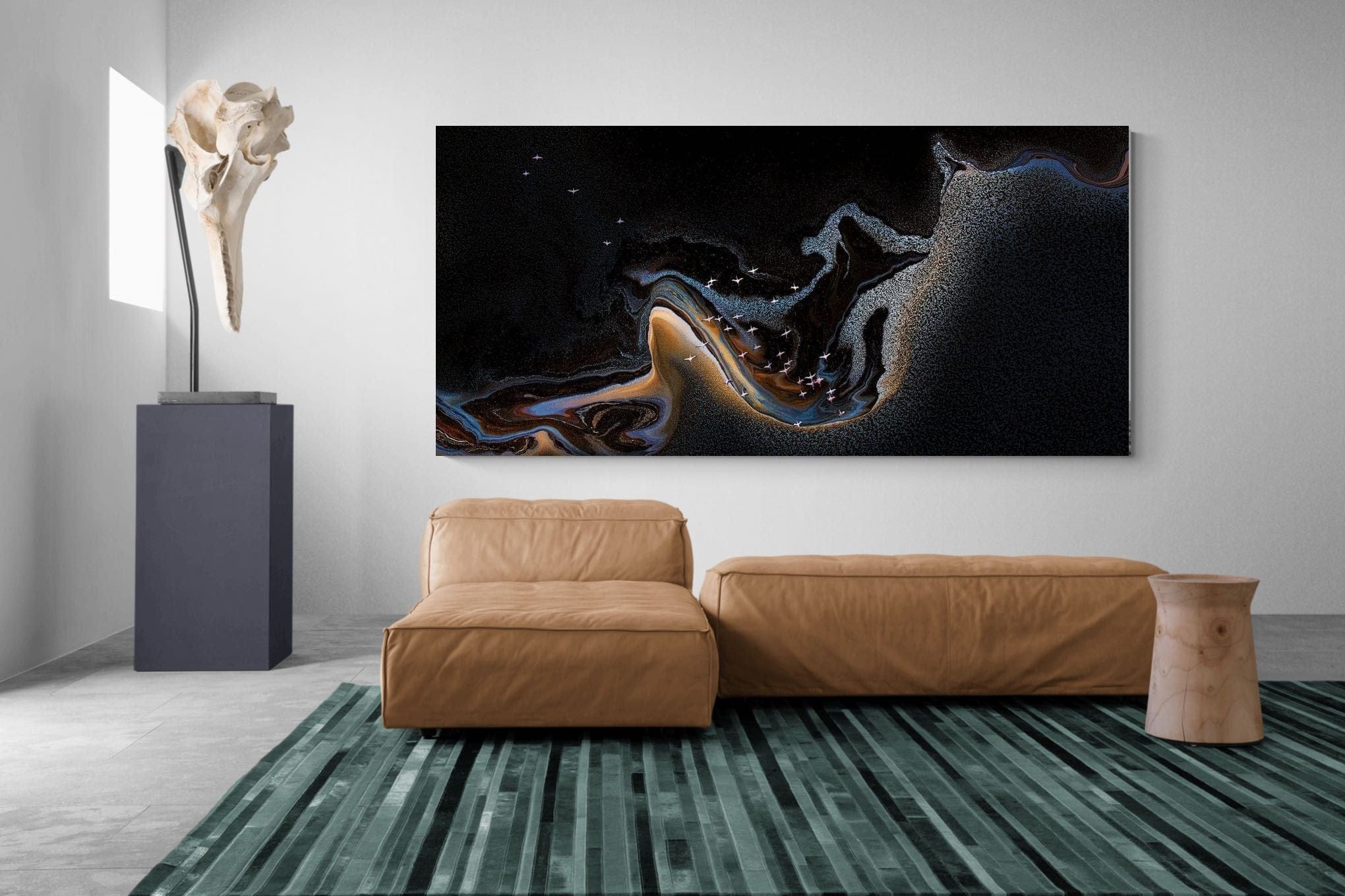 Inky Earth-Wall_Art-Pixalot