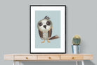 Jack Sparrow-Wall_Art-75 x 100cm-Framed Print-Black-Pixalot