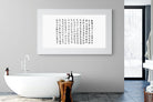 Japanese Calligraphy-Wall_Art-180 x 110cm-Framed Print-White-Pixalot