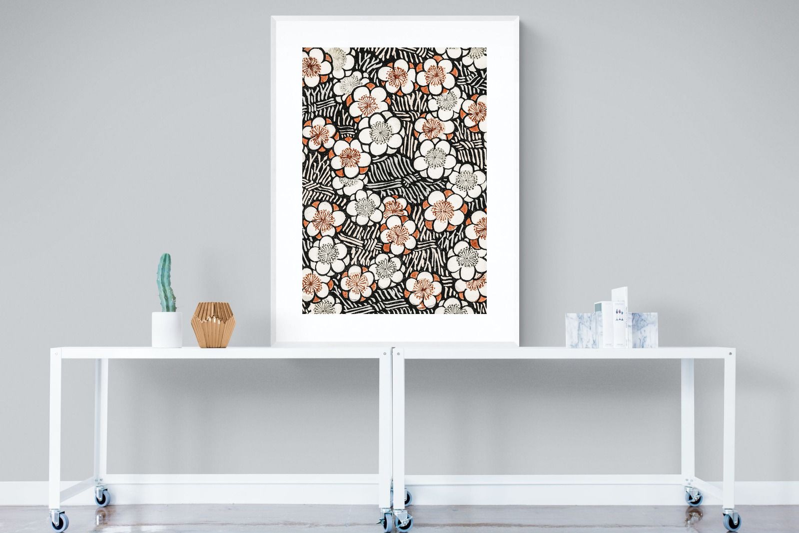 Pixalot Japanese Floral Pattern