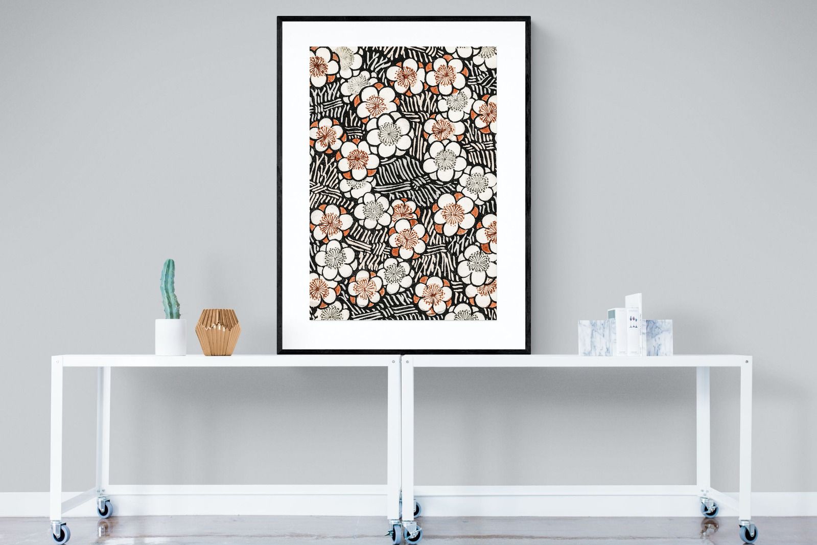 Pixalot Japanese Floral Pattern