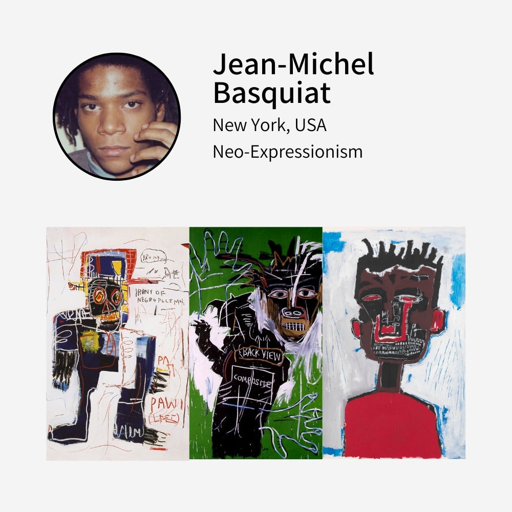 Pixalot profile of JeanMichel Basquiat