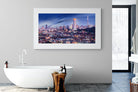 Johannesburg Panoramic-Wall_Art-180 x 110cm-Framed Print-White-Pixalot