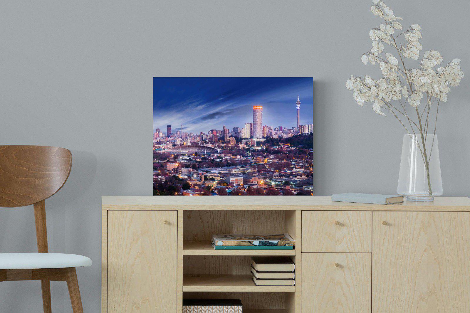 Johannesburg Panoramic-Wall_Art-60 x 45cm-Mounted Canvas-No Frame-Pixalot