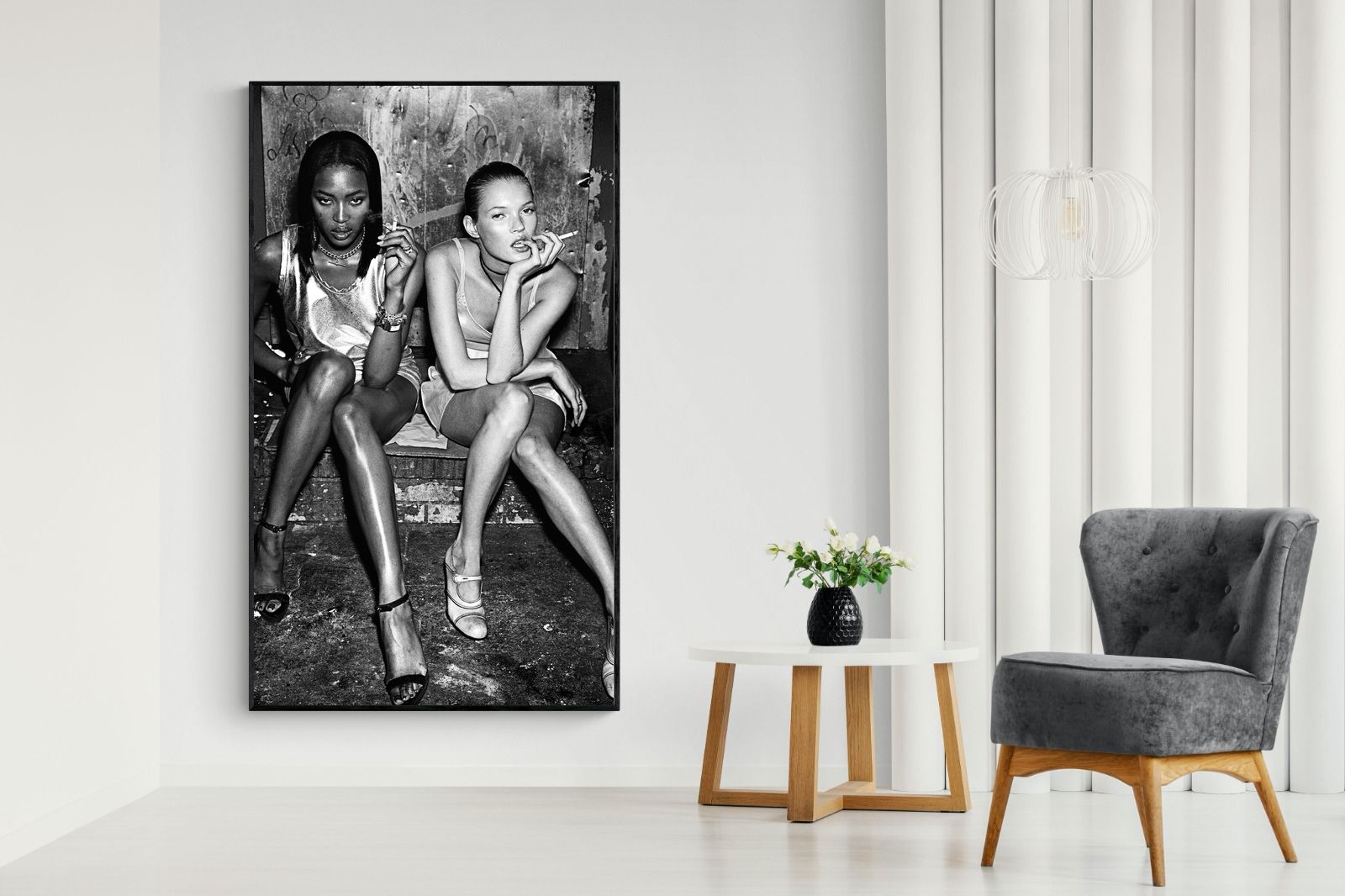 Pixalot Kate Moss & Naomi Campbell