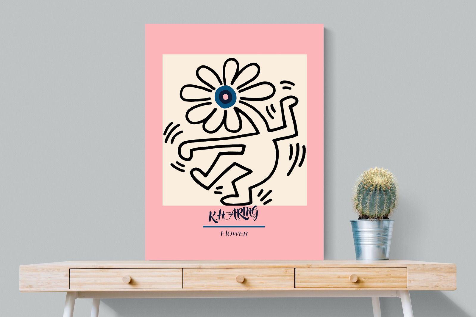 Pixalot Keith Haring Flower