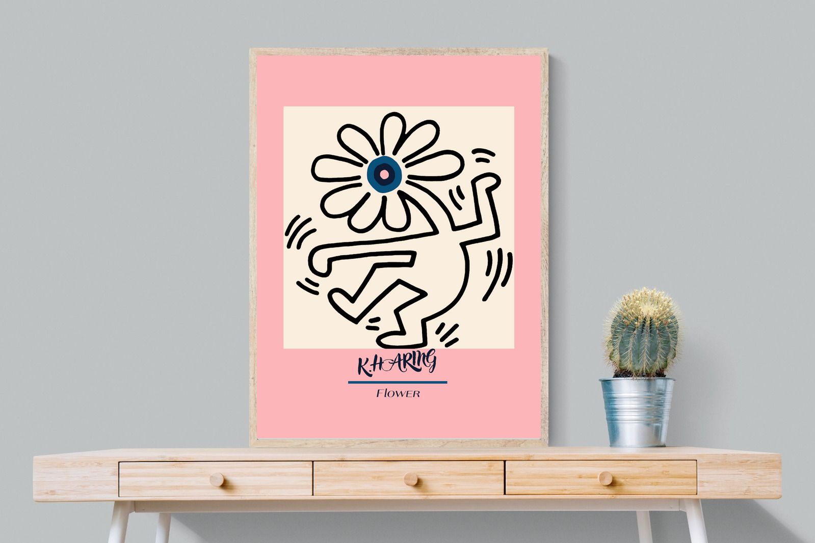 Pixalot Keith Haring Flower