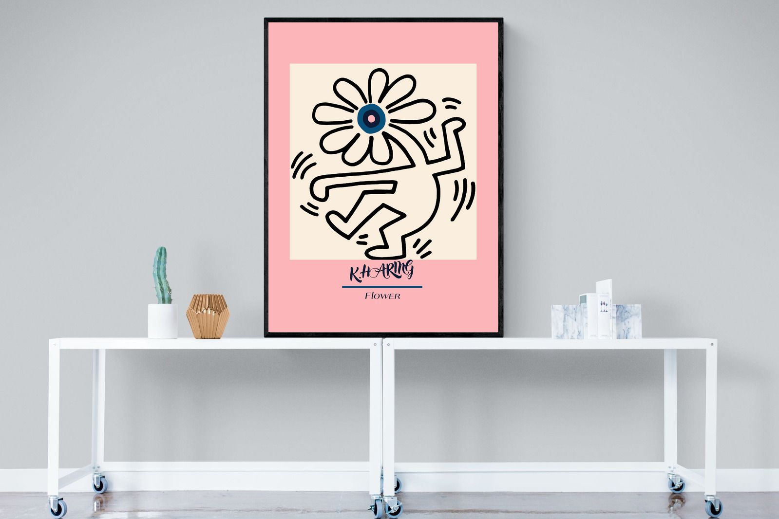 Pixalot Keith Haring Flower