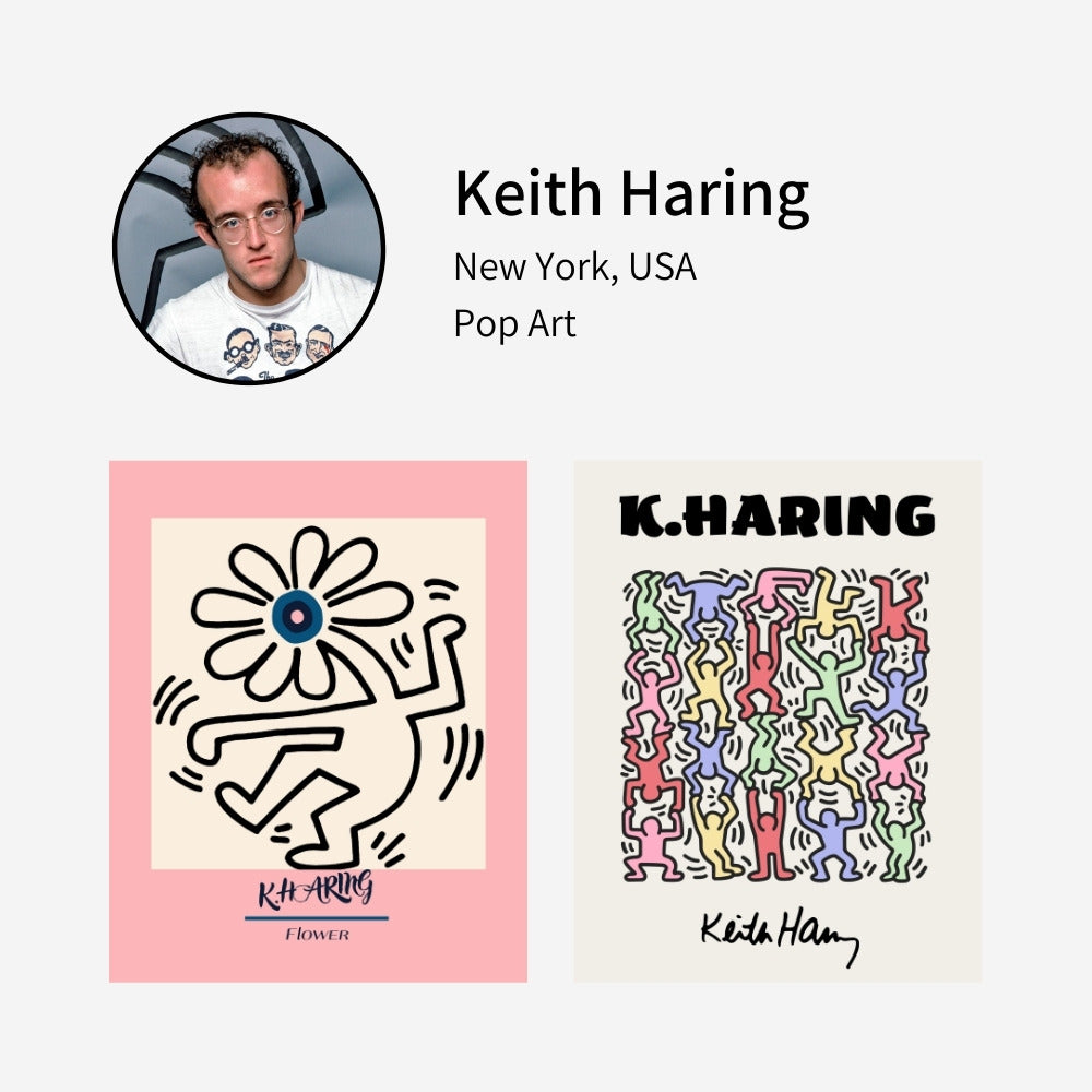 Pixalot profile of Keith Haring