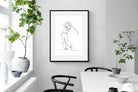 Pixalot Line Drawn Golfer