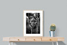 Mursi Tribesman-Wall_Art-60 x 80cm-Framed Print-Wood-Pixalot
